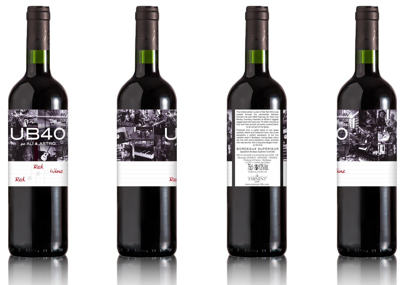 Bordeaux red is UB40's Red Red Wine WineUncorked Wine Reviews and Tips