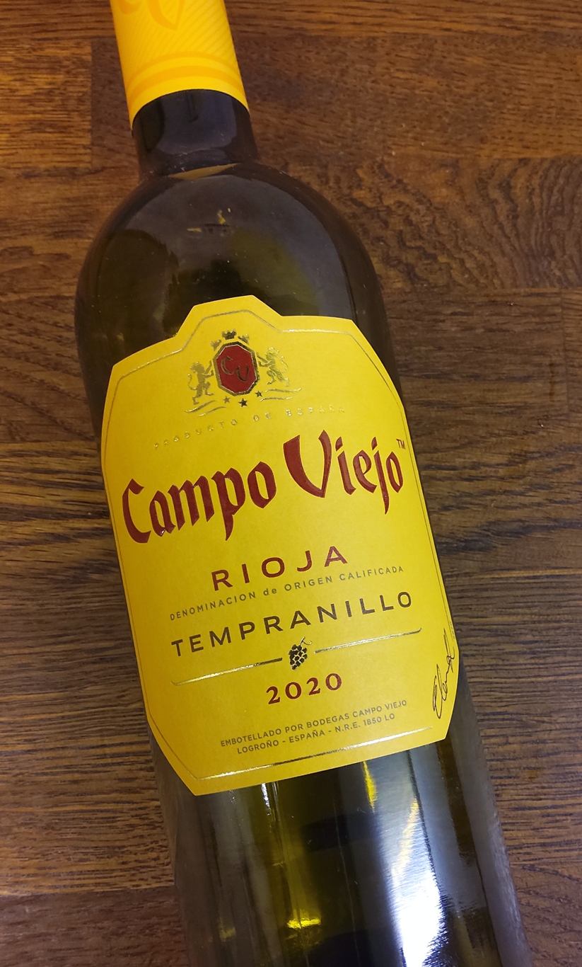 Campo Viejo Rioja Tempranillo 2020 review WineUncorked Wine Reviews
